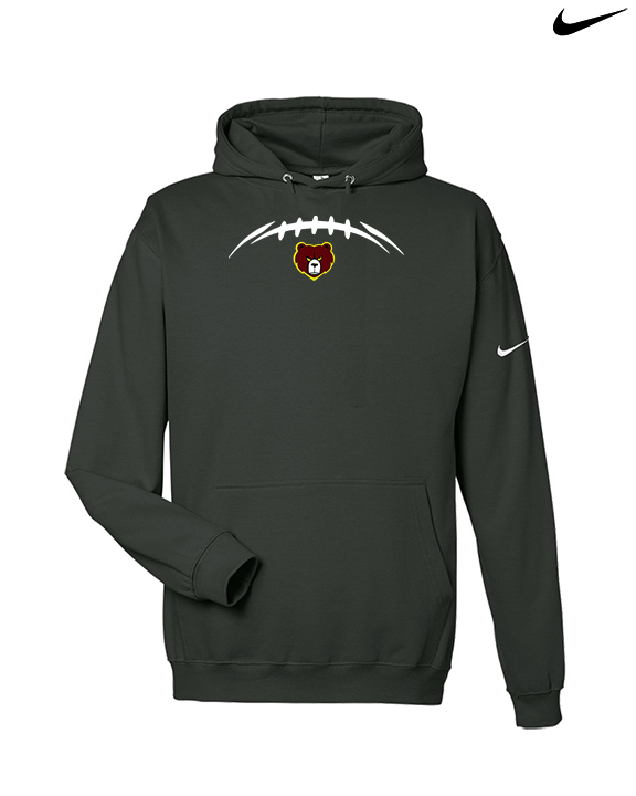 Hammond HS Football Laces - Nike Club Fleece Hoodie
