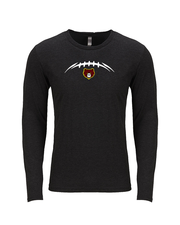 Hammond HS Football Laces - Tri-Blend Long Sleeve