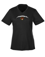 Hammond HS Football Laces - Womens Performance Shirt