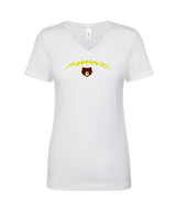 Hammond HS Football Laces - Womens Vneck
