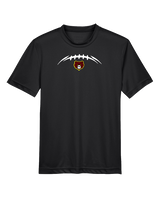 Hammond HS Football Laces - Youth Performance Shirt