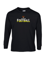 Hammond HS Football Logo Football - Cotton Longsleeve