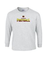 Hammond HS Football Logo Football - Cotton Longsleeve