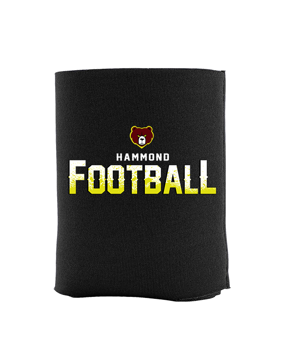 Hammond HS Football Logo Football - Koozie