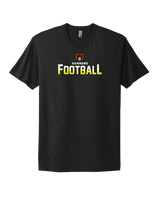 Hammond HS Football Logo Football - Mens Select Cotton T-Shirt
