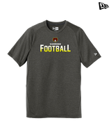Hammond HS Football Logo Football - New Era Performance Shirt