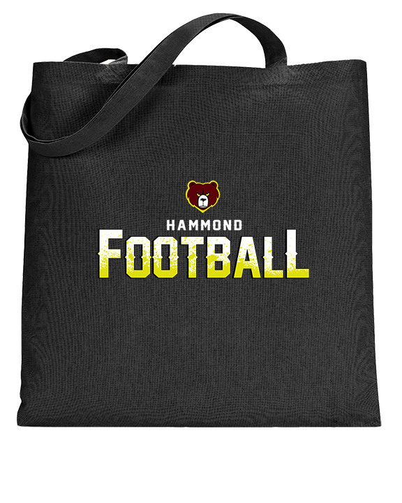 Hammond HS Football Logo Football - Tote