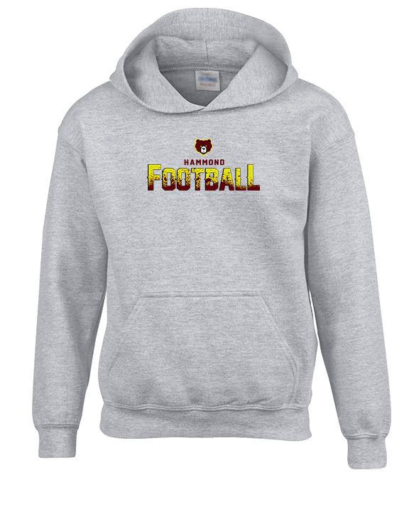 Hammond HS Football Logo Football - Unisex Hoodie