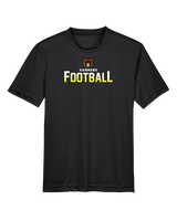 Hammond HS Football Logo Football - Youth Performance Shirt