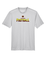 Hammond HS Football Logo Football - Youth Performance Shirt