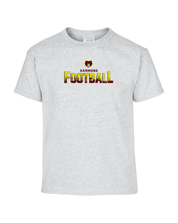 Hammond HS Football Logo Football - Youth Shirt
