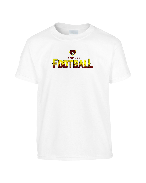Hammond HS Football Logo Football - Youth Shirt