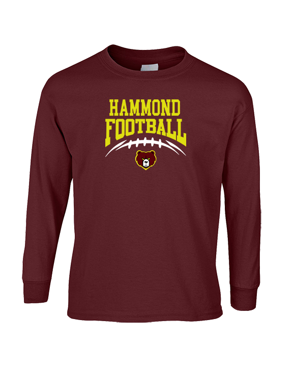 Hammond HS Football School Football - Cotton Longsleeve