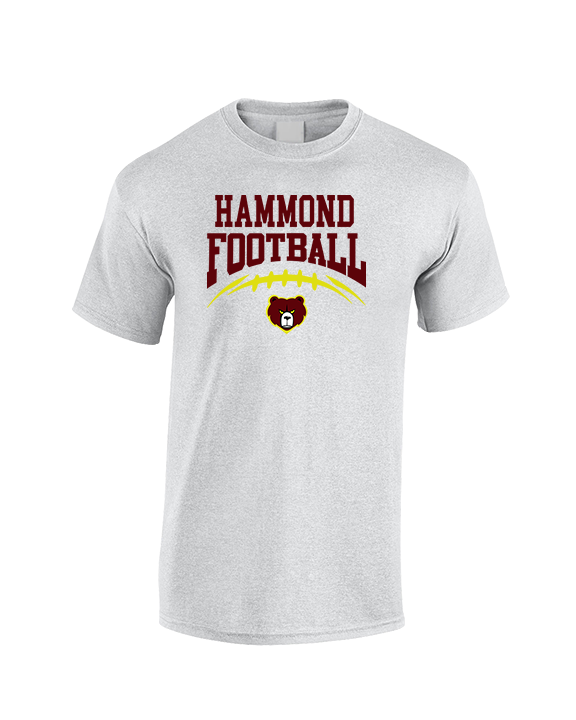 Hammond HS Football School Football - Cotton T-Shirt