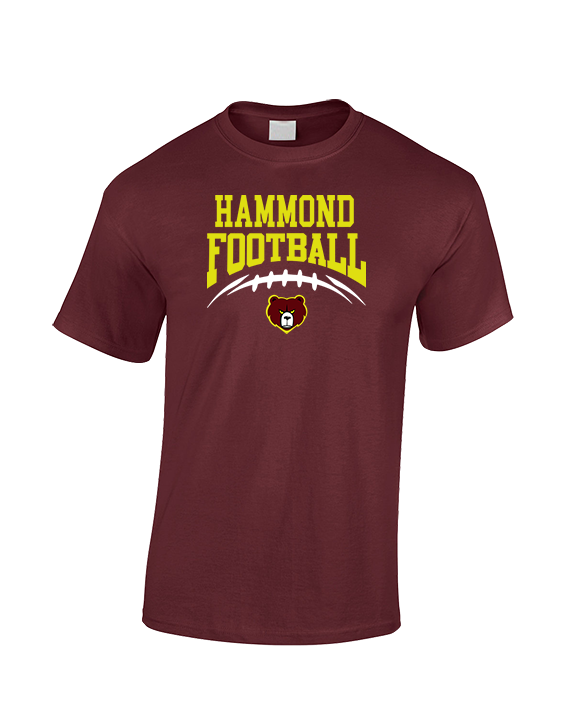 Hammond HS Football School Football - Cotton T-Shirt