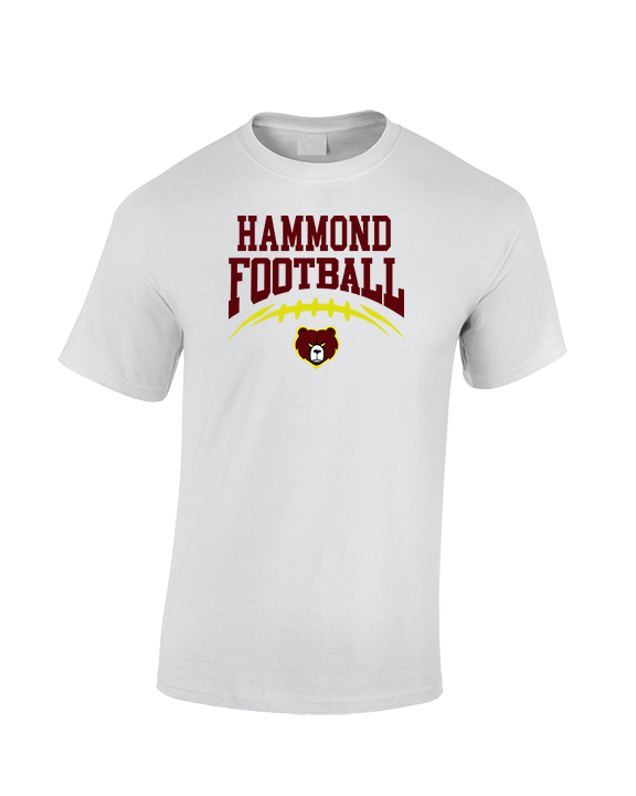 Hammond HS Football School Football - Cotton T-Shirt