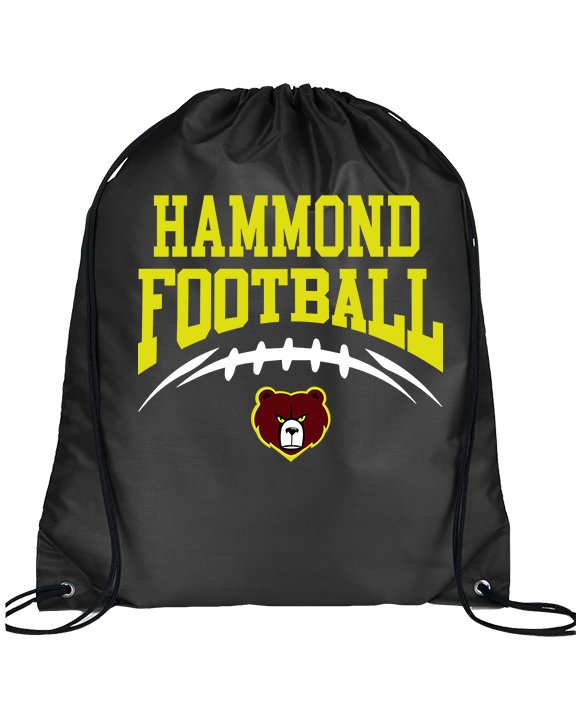 Hammond HS Football School Football - Drawstring Bag