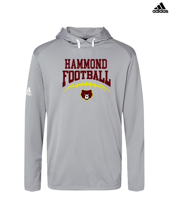 Hammond HS Football School Football - Mens Adidas Hoodie