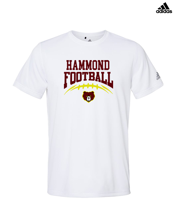 Hammond HS Football School Football - Mens Adidas Performance Shirt