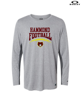 Hammond HS Football School Football - Mens Oakley Longsleeve