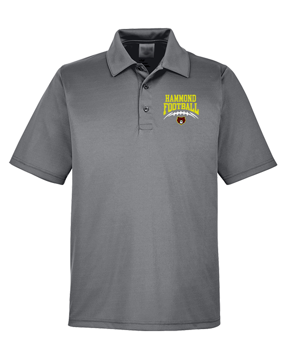 Hammond HS Football School Football - Mens Polo
