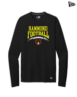 Hammond HS Football School Football - New Era Performance Long Sleeve
