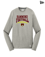 Hammond HS Football School Football - New Era Performance Long Sleeve