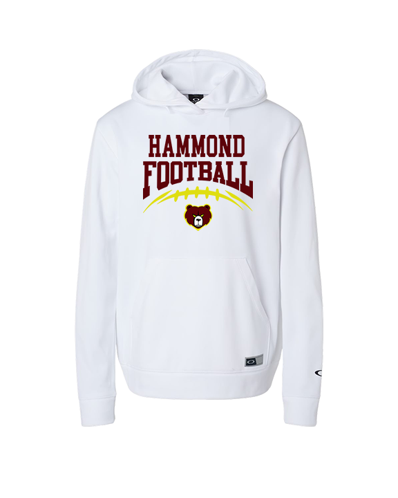 Hammond HS Football School Football - Oakley Performance Hoodie