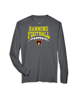 Hammond HS Football School Football - Performance Longsleeve