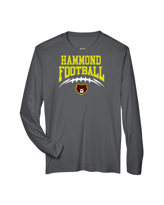 Hammond HS Football School Football - Performance Longsleeve