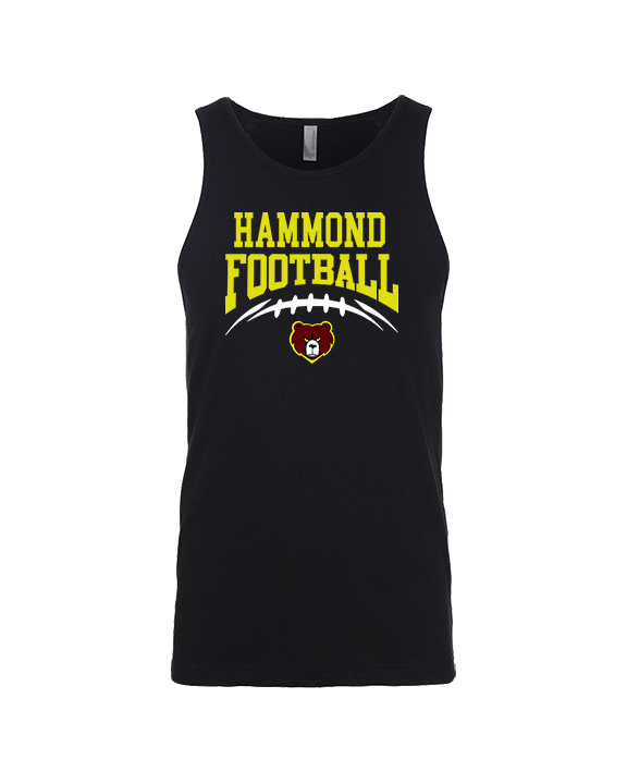 Hammond HS Football School Football - Tank Top