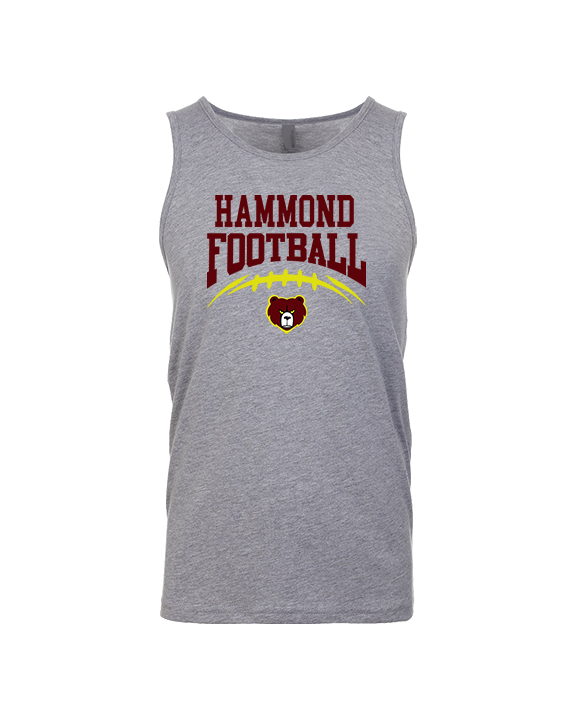 Hammond HS Football School Football - Tank Top