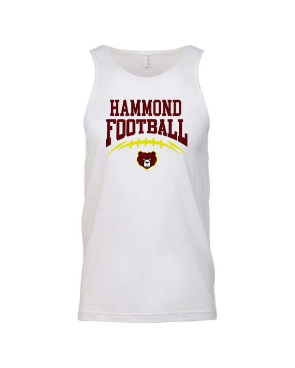 Hammond HS Football School Football - Tank Top