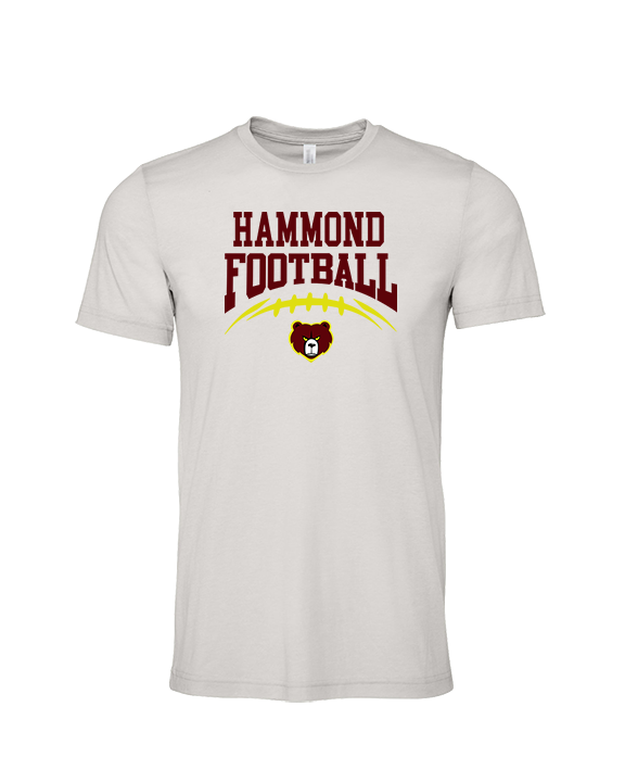 Hammond HS Football School Football - Tri-Blend Shirt