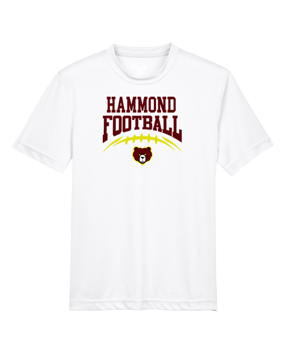 Hammond HS Football School Football - Youth Performance Shirt