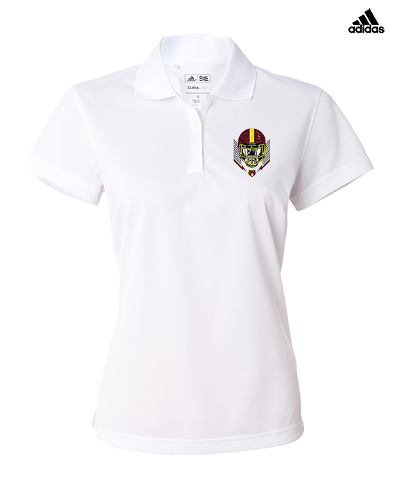 Hammond HS Football Skull Crusher - Adidas Womens Polo