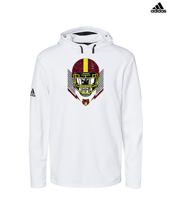 Hammond HS Football Skull Crusher - Mens Adidas Hoodie
