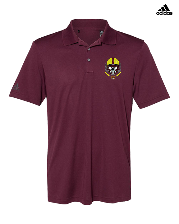 Hammond HS Football Skull Crusher - Mens Adidas Polo