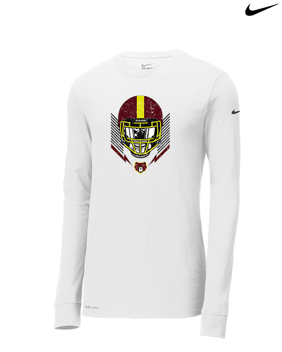 Hammond HS Football Skull Crusher - Mens Nike Longsleeve