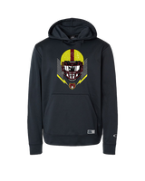 Hammond HS Football Skull Crusher - Oakley Performance Hoodie