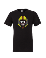 Hammond HS Football Skull Crusher - Tri-Blend Shirt