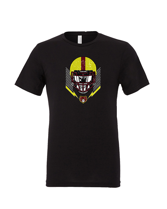 Hammond HS Football Skull Crusher - Tri-Blend Shirt