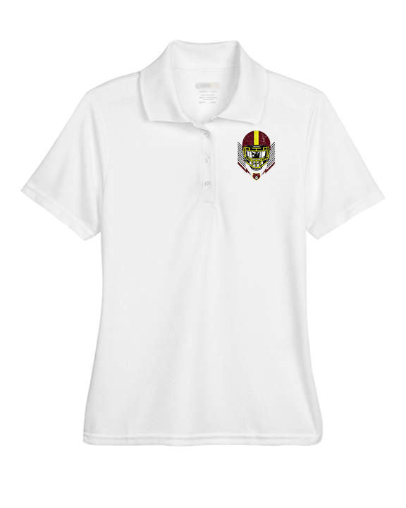 Hammond HS Football Skull Crusher - Womens Polo