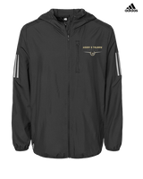 Harry S Truman HS Football Design - Mens Adidas Full Zip Jacket