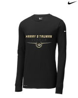 Harry S Truman HS Football Design - Mens Nike Longsleeve