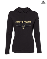 Harry S Truman HS Football Design - Womens Adidas Hoodie
