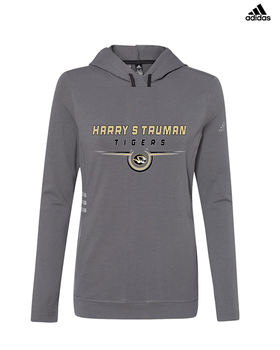Harry S Truman HS Football Design - Womens Adidas Hoodie