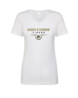 Harry S Truman HS Football Design - Womens V-Neck