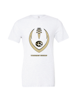 Harry S Truman HS Football Full Football - Tri-Blend Shirt