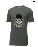 Harry S Truman HS Football Skull Crusher - Mens Nike Cotton Poly Tee